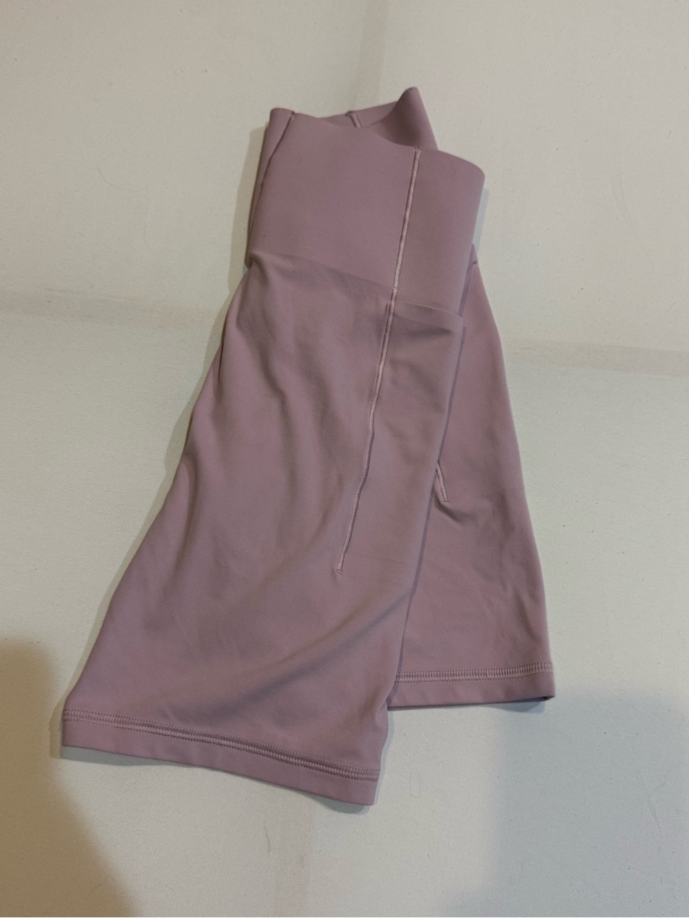 Offline by Aerie High Rise Biker Shorts Mauve Pink Side Pocket Activewear Sz: S - Picture 10 of 11